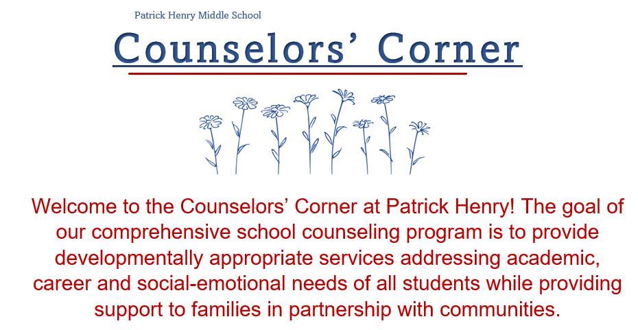 Counselors' Corner